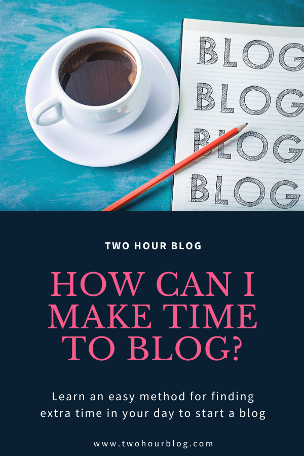 How can I make time to blog